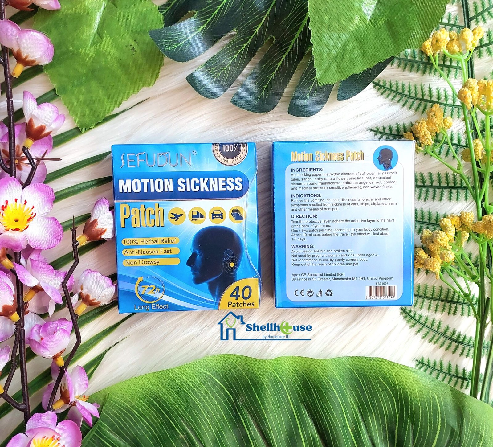Patch Motion Sickness (anti mabuk perjalanan) - Image 2